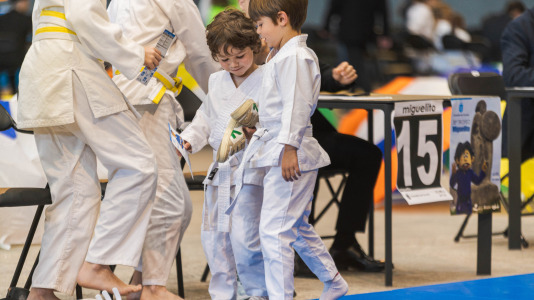 El torneo de judo de categorías base que rinde homenaje a Miguel Ángel López Pérez se celebró en el Coliseum