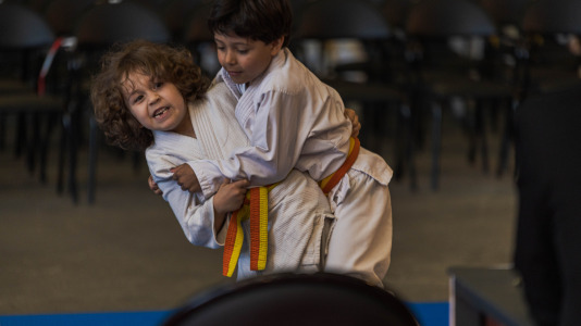 El torneo de judo de categorías base que rinde homenaje a Miguel Ángel López Pérez se celebró en el Coliseum