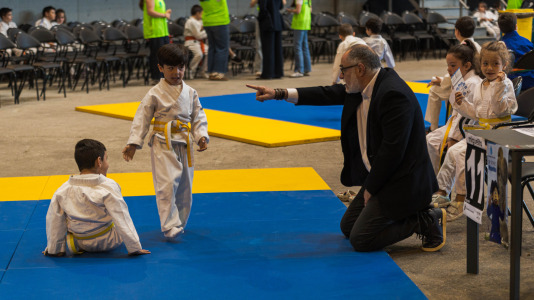 El torneo de judo de categorías base que rinde homenaje a Miguel Ángel López Pérez se celebró en el Coliseum