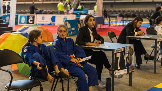 El torneo de judo de categorías base que rinde homenaje a Miguel Ángel López Pérez se celebró en el Coliseum