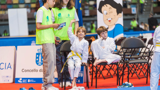 El torneo de judo de categorías base que rinde homenaje a Miguel Ángel López Pérez se celebró en el Coliseum