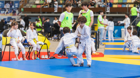 El torneo de judo de categorías base que rinde homenaje a Miguel Ángel López Pérez se celebró en el Coliseum