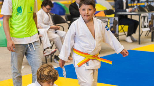 El torneo de judo de categorías base que rinde homenaje a Miguel Ángel López Pérez se celebró en el Coliseum