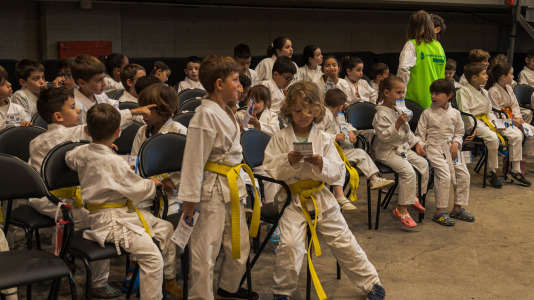 El torneo de judo de categorías base que rinde homenaje a Miguel Ángel López Pérez se celebró en el Coliseum