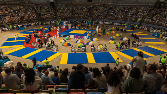 El torneo de judo de categorías base que rinde homenaje a Miguel Ángel López Pérez se celebró en el Coliseum