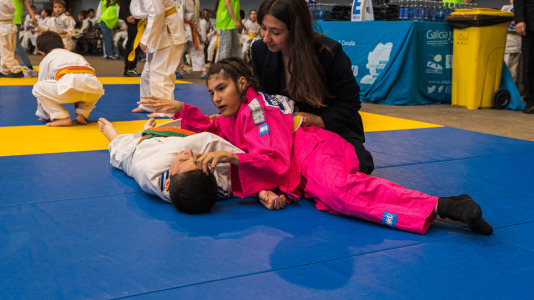El torneo de judo de categorías base que rinde homenaje a Miguel Ángel López Pérez se celebró en el Coliseum