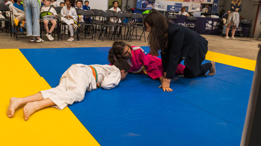 El torneo de judo de categorías base que rinde homenaje a Miguel Ángel López Pérez se celebró en el Coliseum