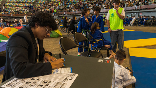 El torneo de judo de categorías base que rinde homenaje a Miguel Ángel López Pérez se celebró en el Coliseum