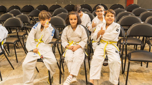 El torneo de judo de categorías base que rinde homenaje a Miguel Ángel López Pérez se celebró en el Coliseum