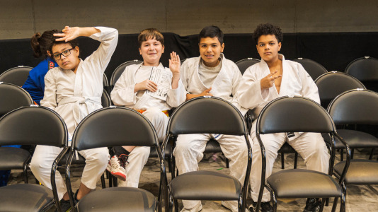 El torneo de judo de categorías base que rinde homenaje a Miguel Ángel López Pérez se celebró en el Coliseum