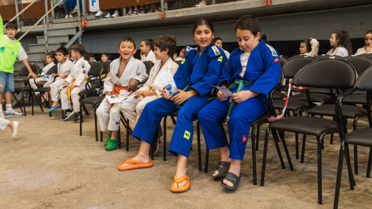 El torneo de judo de categorías base que rinde homenaje a Miguel Ángel López Pérez se celebró en el Coliseum