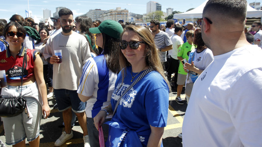 La Fan Zone de Riazor vibró con The Rapants