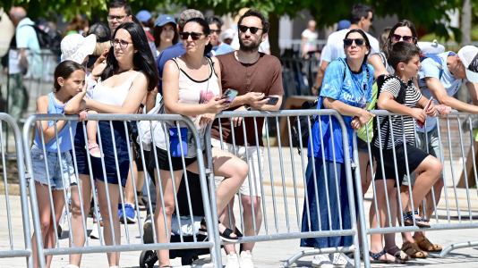 Espectacular ambiente en las pruebas de los campeonatos de España este sábado en la ciudad herculina