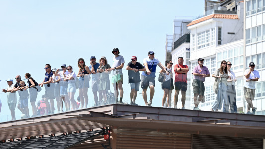 Espectacular ambiente en las pruebas de los campeonatos de España este sábado en la ciudad herculina