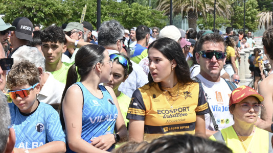Espectacular ambiente en las pruebas de los campeonatos de España este sábado en la ciudad herculina