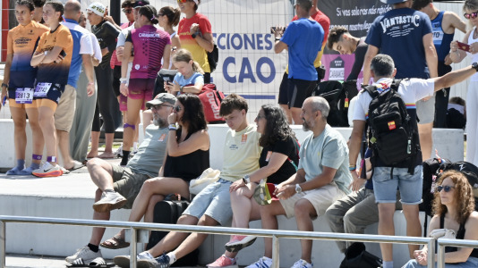 Espectacular ambiente en las pruebas de los campeonatos de España este sábado en la ciudad herculina