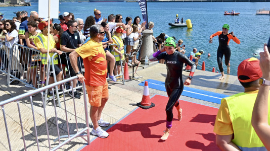 Espectacular ambiente en las pruebas de los campeonatos de España este sábado en la ciudad herculina