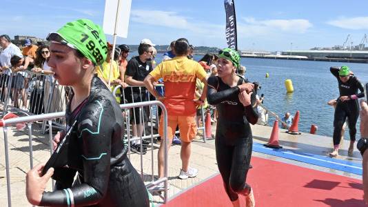 Espectacular ambiente en las pruebas de los campeonatos de España este sábado en la ciudad herculina