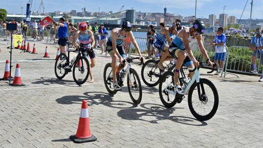Espectacular ambiente en las pruebas de los campeonatos de España este sábado en la ciudad herculina