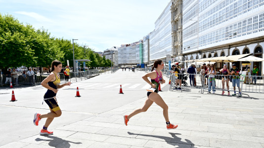 Espectacular ambiente en las pruebas de los campeonatos de España este sábado en la ciudad herculina