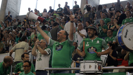 4.200 espectadores estuvieron presentes en el Palacio de los Deportes de Riazor