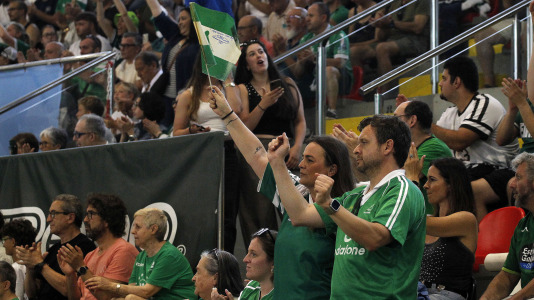 4.200 espectadores estuvieron presentes en el Palacio de los Deportes de Riazor