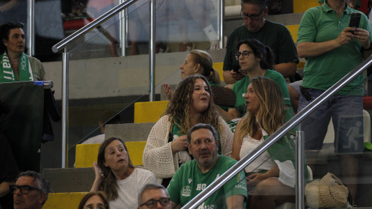 4.200 espectadores estuvieron presentes en el Palacio de los Deportes de Riazor