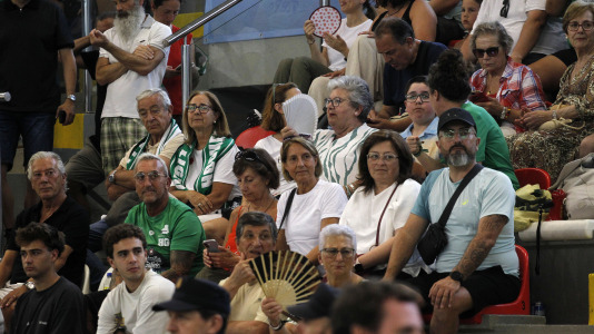 4.200 espectadores estuvieron presentes en el Palacio de los Deportes de Riazor