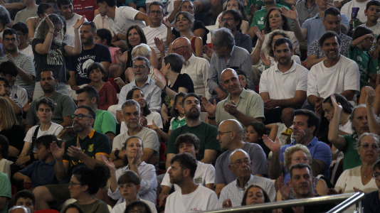 4.200 espectadores estuvieron presentes en el Palacio de los Deportes de Riazor