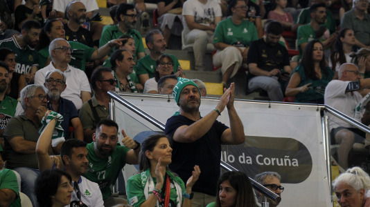 4.200 espectadores estuvieron presentes en el Palacio de los Deportes de Riazor