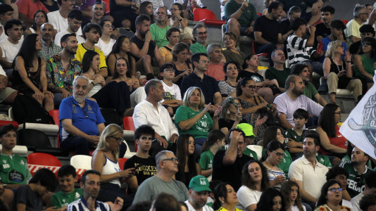 4.200 espectadores estuvieron presentes en el Palacio de los Deportes de Riazor