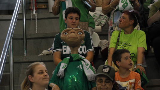 4.200 espectadores estuvieron presentes en el Palacio de los Deportes de Riazor