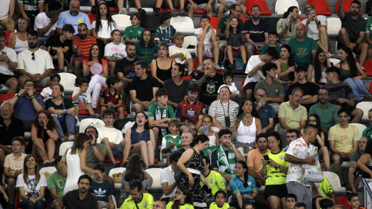 4.200 espectadores estuvieron presentes en el Palacio de los Deportes de Riazor