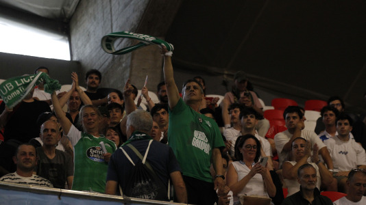 4.200 espectadores estuvieron presentes en el Palacio de los Deportes de Riazor