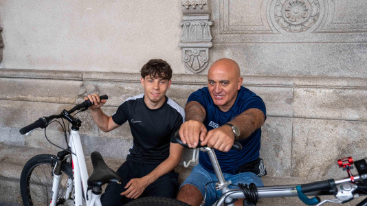La participación en el Día de la Bicicleta supuso un éxito