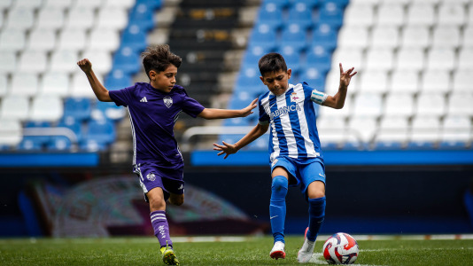Calasanz y Dépor se llevaron los trofeos en categoría prebenjamín y benjamín