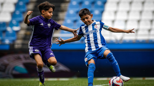 Calasanz y Dépor se llevaron los trofeos en categoría prebenjamín y benjamín
