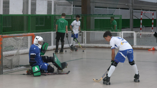Los canteranos verdiblancos, que competirán en la OK Bronce, iniciaron los entrenamientos a las órdenes de Pichu Galvani