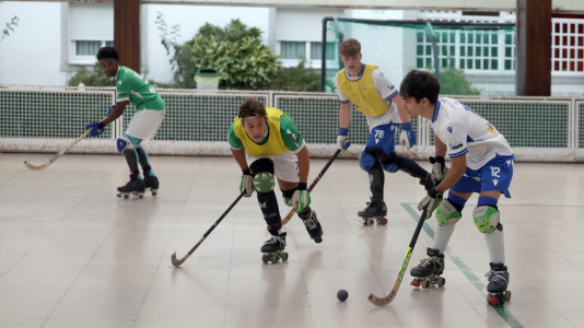 Los canteranos verdiblancos, que competirán en la OK Bronce, iniciaron los entrenamientos a las órdenes de Pichu Galvani