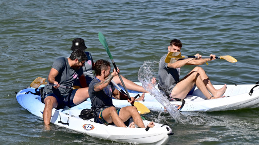 Las mejores imágenes de una de las pruebas de natación tradicionales del verano