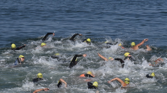 Las mejores imágenes de una de las pruebas de natación tradicionales del verano