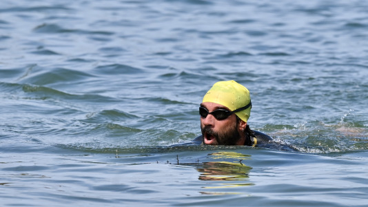 Las mejores imágenes de una de las pruebas de natación tradicionales del verano
