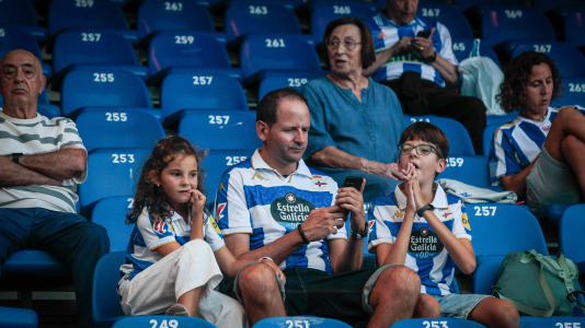 La alegría fue completa en Riazor