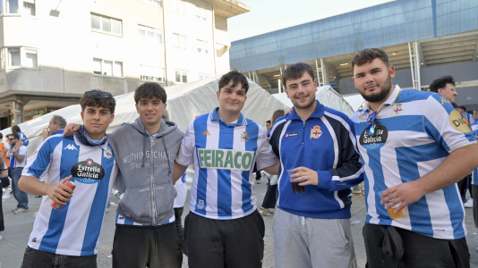 La alegría fue completa en Riazor