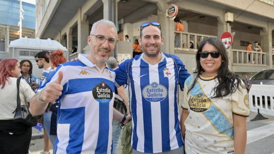La alegría fue completa en Riazor