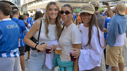 La alegría fue completa en Riazor