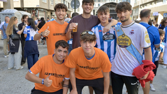 La alegría fue completa en Riazor