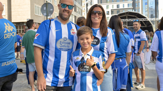 La alegría fue completa en Riazor