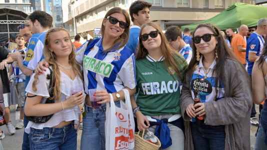 La alegría fue completa en Riazor