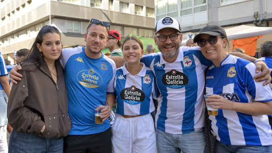 La alegría fue completa en Riazor